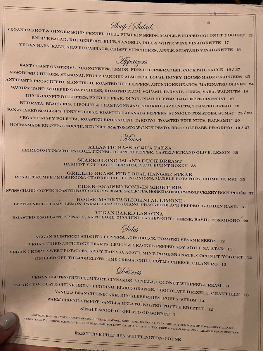 Hudson Clearwater Menu - Image 6